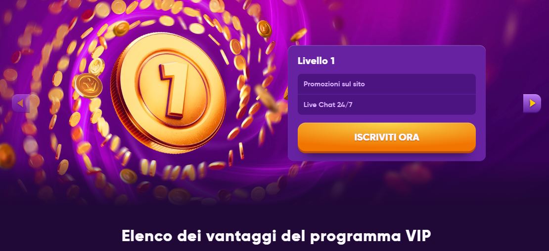 Unisciti al Club VIP
